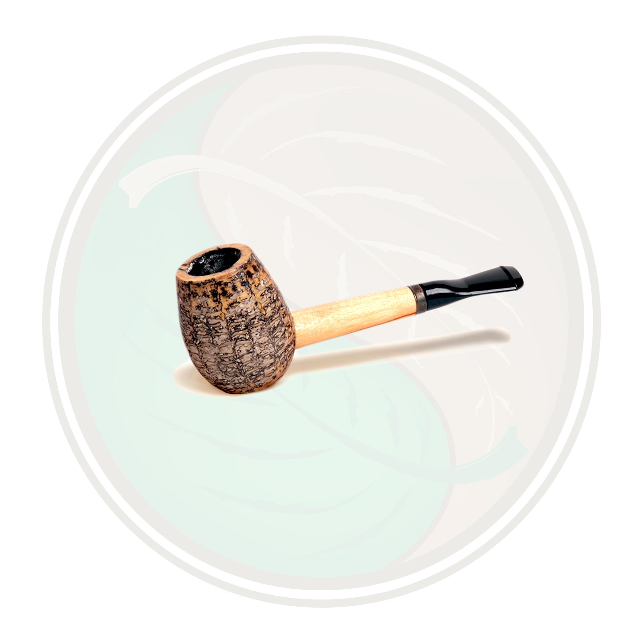 Little Devil Cutty Corn Cob Pipe for Tobacco Smoking Pipe Leaf